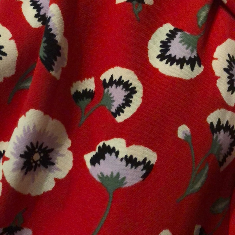🦋 J.Crew Floral Flowy Wrap Dress - Picture 7 of 7